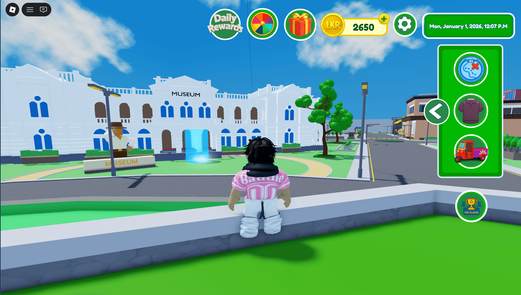 Discover Ceylon in-game screenshot – museum